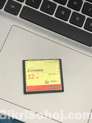 SanDisk CF card 64 GB, 32 GB